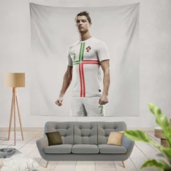 Cristiano Ronaldo Greatest Of All Tme Tapestry