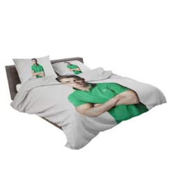 Cristiano Ronaldo Green T Shirt Young Bedding Set 2