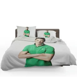 Cristiano Ronaldo Green T Shirt Young Bedding Set