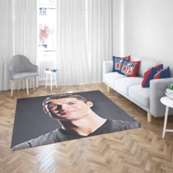 Cristiano Ronaldo Humble Football Player Rug 2