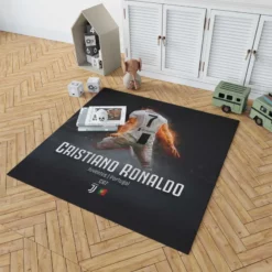 Cristiano Ronaldo Incredible Footballer Rug 1