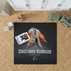 Cristiano Ronaldo Incredible Footballer Rug