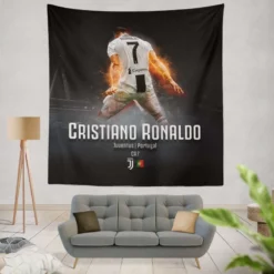 Cristiano Ronaldo Incredible Footballer Tapestry