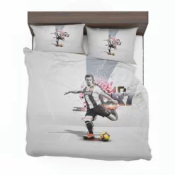 Cristiano Ronaldo Juve CR7 Soccer Player Bedding Set 1