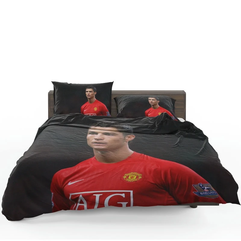 Cristiano Ronaldo Manchester United Top Player Bedding Set