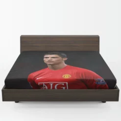 Cristiano Ronaldo Manchester United Top Player Fitted Sheet 1