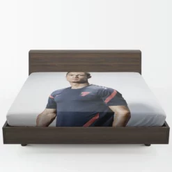 Cristiano Ronaldo Motivational Football Player Fitted Sheet 1