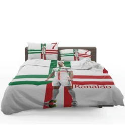 Cristiano Ronaldo One of the Greatest Players of All Time Bedding Set