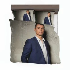 Cristiano Ronaldo Portugal Football Player Bedding Set 1