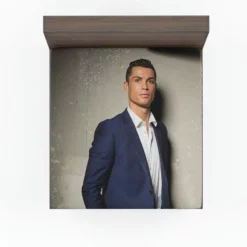 Cristiano Ronaldo Portugal Football Player Fitted Sheet