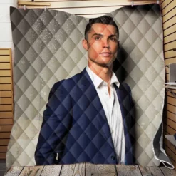 Cristiano Ronaldo Portugal Football Player Quilt Blanket