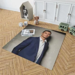 Cristiano Ronaldo Portugal Football Player Rug 1