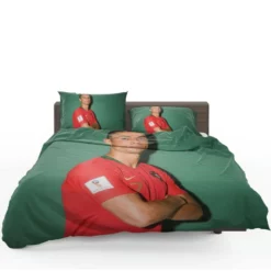 Cristiano Ronaldo Portugal Footballer Player Bedding Set