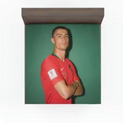 Cristiano Ronaldo Portugal Footballer Player Fitted Sheet