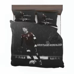 Cristiano Ronaldo Portugal Forward Football Player Bedding Set 1