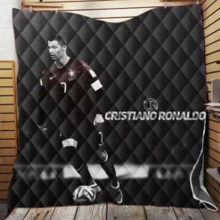 Cristiano Ronaldo Portugal Forward Football Player Quilt Blanket