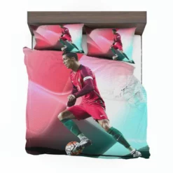 Cristiano Ronaldo Portugal Powerfull Footballer Bedding Set 1