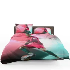 Cristiano Ronaldo Portugal Powerfull Footballer Bedding Set