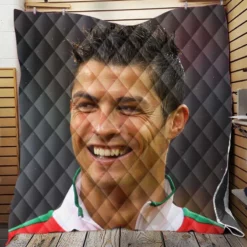 Cristiano Ronaldo Portugal Youth Player Quilt Blanket