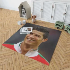 Cristiano Ronaldo Portugal Youth Player Rug 1