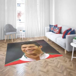 Cristiano Ronaldo Portugal Youth Player Rug 2