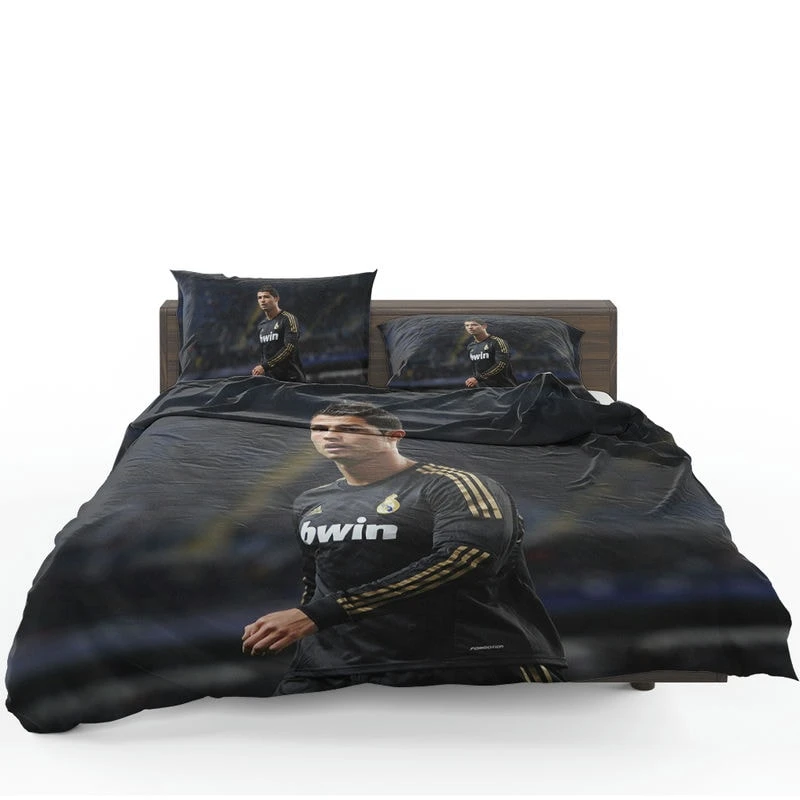 Cristiano Ronaldo Real Madrid Football Star Bedding Set