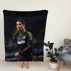 Cristiano Ronaldo Real Madrid Football Star Fleece Blanket