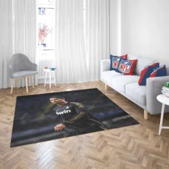 Cristiano Ronaldo Real Madrid Football Star Rug 2