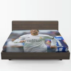 Cristiano Ronaldo Real Madrid sports Player Fitted Sheet 1