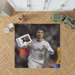 Cristiano Ronaldo Sports Player Real Madrid Rug