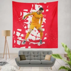 Cristiano Ronaldo The Man Myth Legend Tapestry