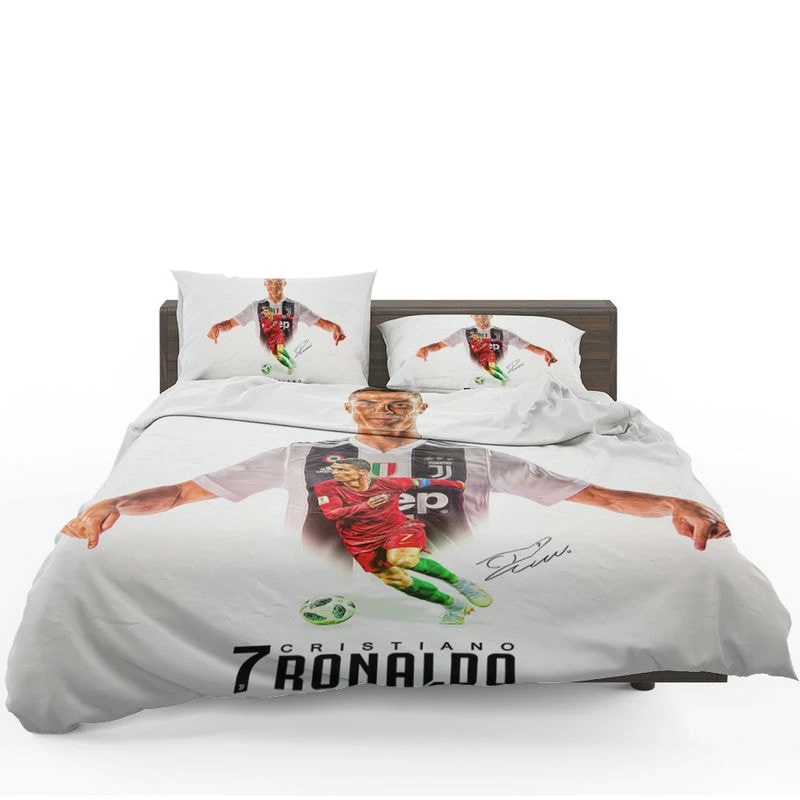 Cristiano Ronaldo The World s Most Famous Footballer Bedding Set