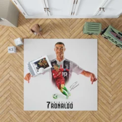 Cristiano Ronaldo The World s Most Famous Footballer Rug