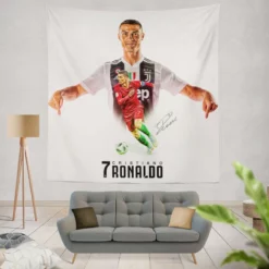 Cristiano Ronaldo The World s Most Famous Footballer Tapestry