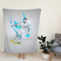 Cristiano Ronaldo dependable sports Player Fleece Blanket