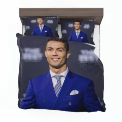 Cristiano Ronaldo dos Santos Aveiro Soccer Player Bedding Set 1