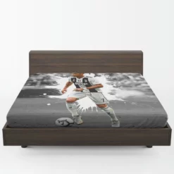 Cristiano Ronaldo gifted Juve Football Player Fitted Sheet 1