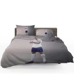 Cristiano Ronaldo in Portugal White Jursey Bedding Set