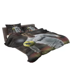 Cristiano Ronaldo in Real Madrid White Jersey Bedding Set 2