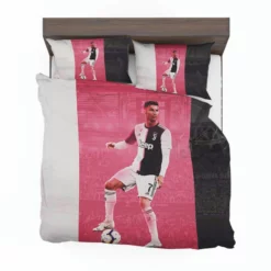 Cristiano Ronaldo in juventus Club Bedding Set 1