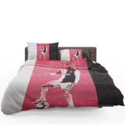 Cristiano Ronaldo in juventus Club Bedding Set