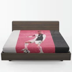 Cristiano Ronaldo in juventus Club Fitted Sheet 1