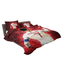 Cristiano Ronaldo lean Soccer Player Bedding Set 2