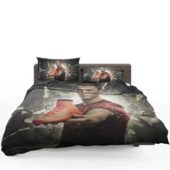 Cristiano Ronaldo sportive Football Player Bedding Set