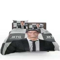 Cristiano Ronaldo spright Football Player Bedding Set