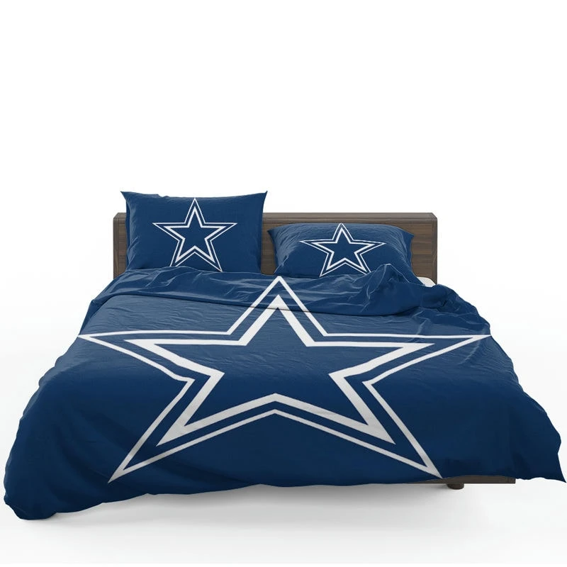 Dallas Cowboys NFC Champion Football Club Bedding Set