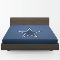 Dallas Cowboys Professional American Football Team Fitted Sheet 1