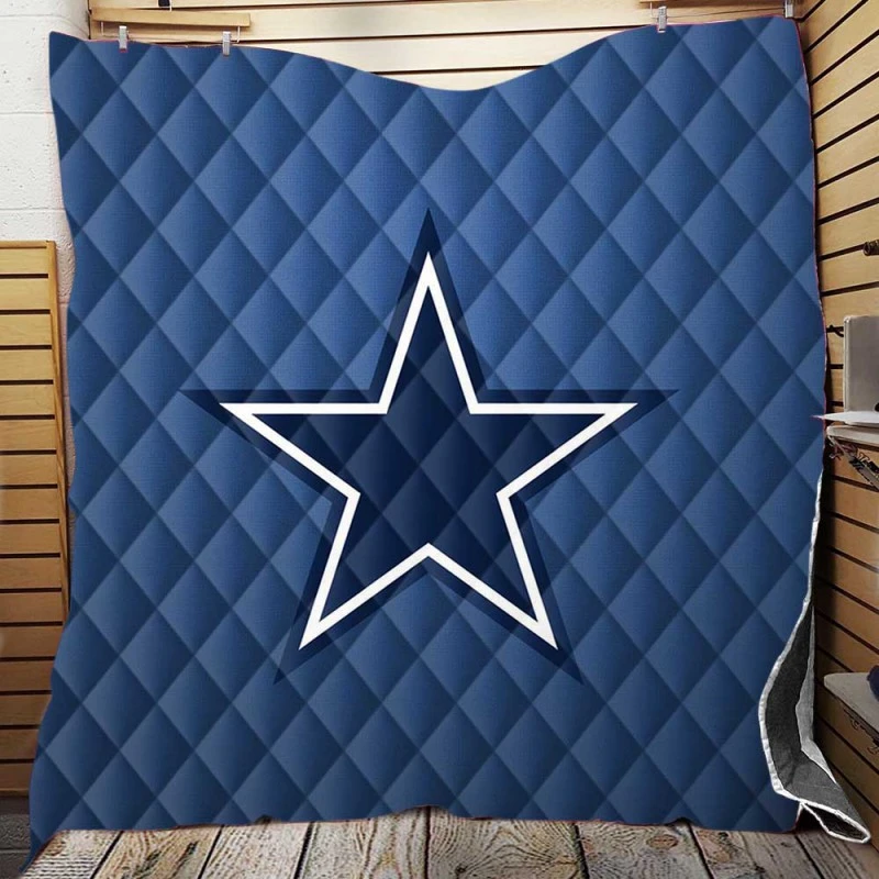 Dallas Cowboys Professional American Football Team Quilt Blanket