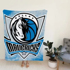 Dallas Mavericks Exciting NBA Basketball Team Fleece Blanket
