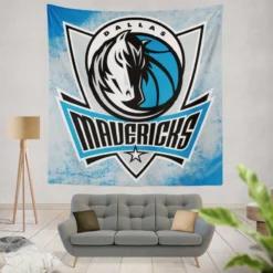 Dallas Mavericks Exciting NBA Basketball Team Tapestry